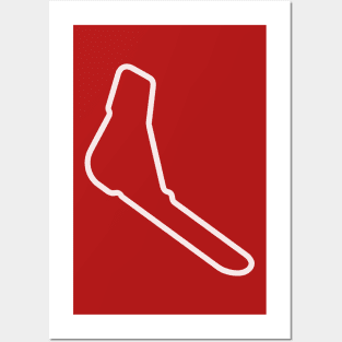 Autodromo Nazionale Monza [outline] Posters and Art